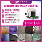 毛絨服裝面料激光燒花機(jī) 省模具免化學(xué)藥耗材 布料激光雕花機(jī)