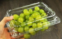 ?武漢三工果蔬盒激光打孔機(jī)，薄膜包裝透氣孔制作新選擇